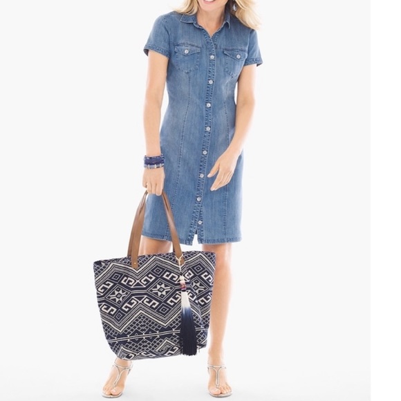 VESTE CHEMISE CEINTURÉE - Indigo foncé | Canada